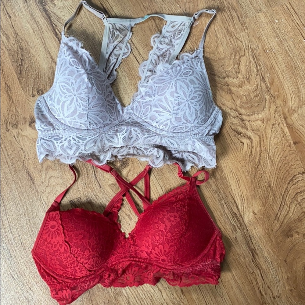 PINK Lightly Lined Bralette / Brassire